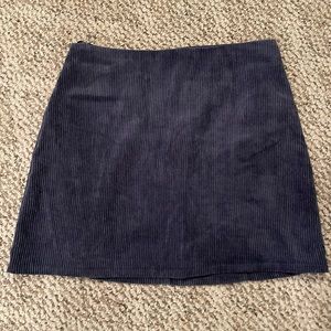 Lulu’s medium dark blue mini skirt